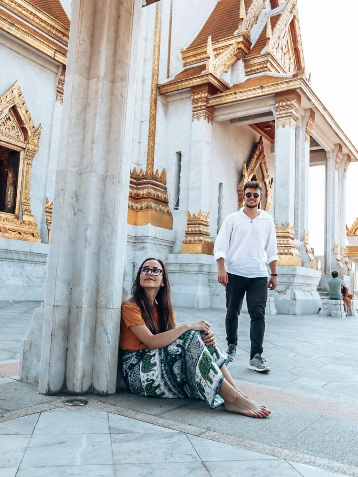 thajské chrámy