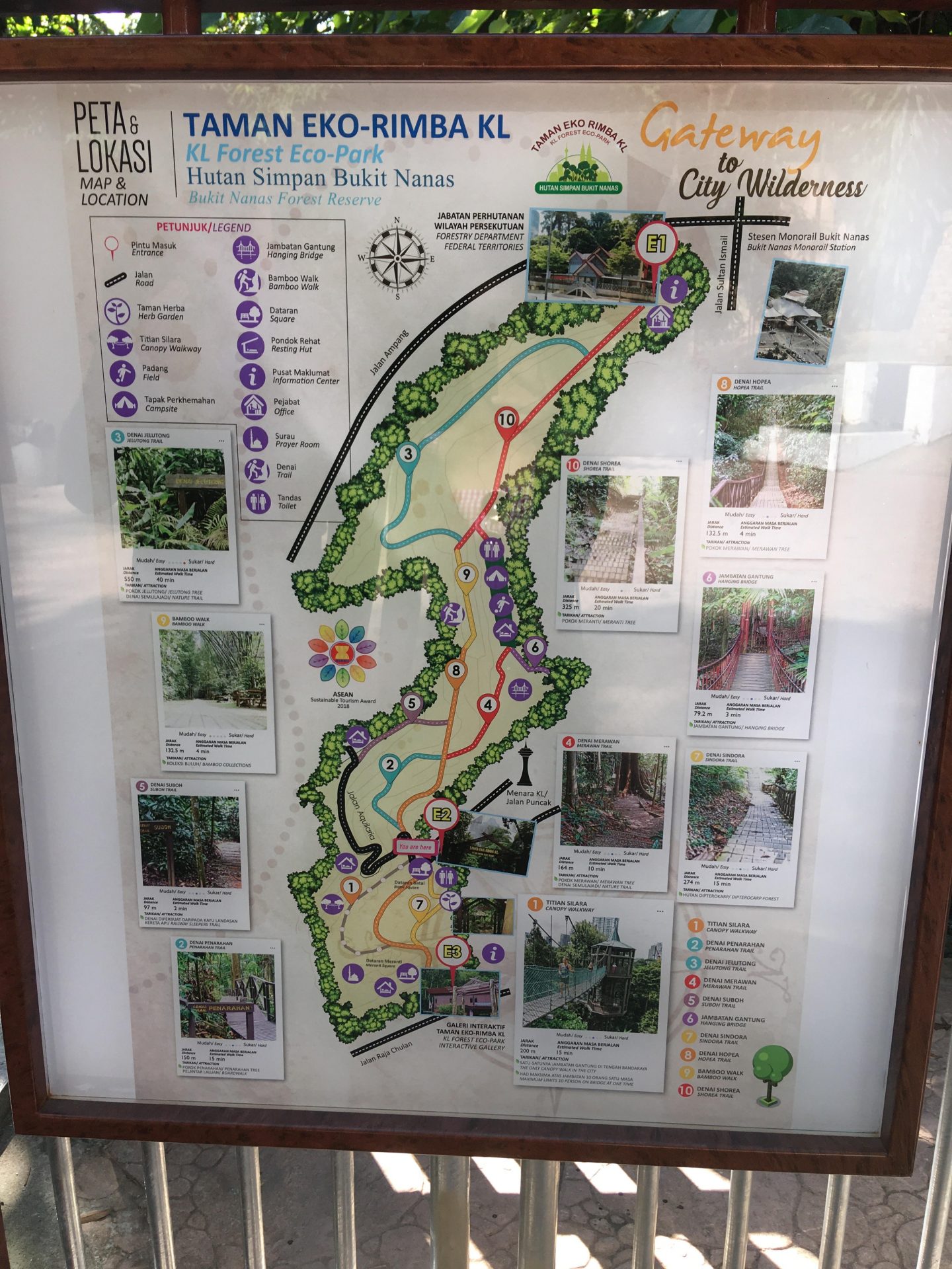 Mapa areálu