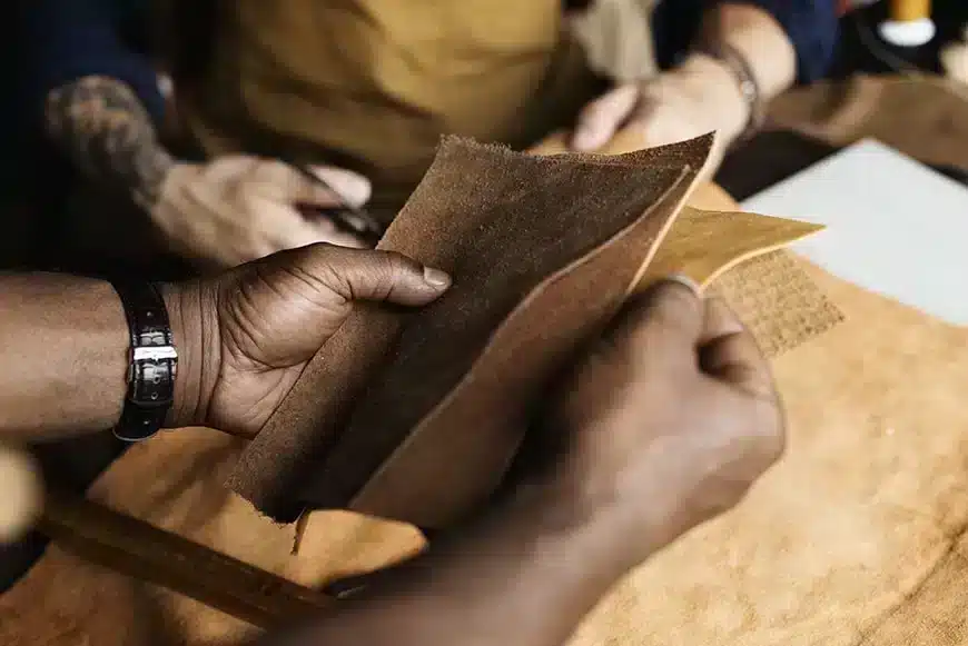 Výroba kožených výrobkov