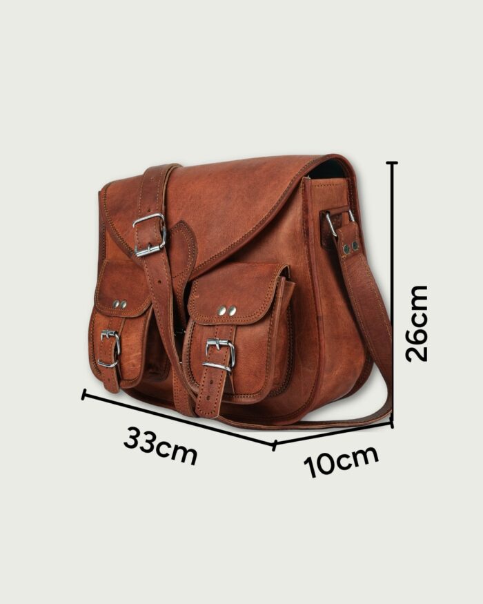 Dámska kožená kabelka GAIA crossbody